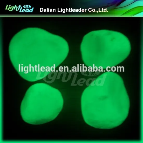 luminescent natural stepping stone pebble for garden, swimming pool decoration
