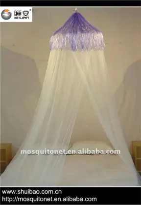 black mosquito net