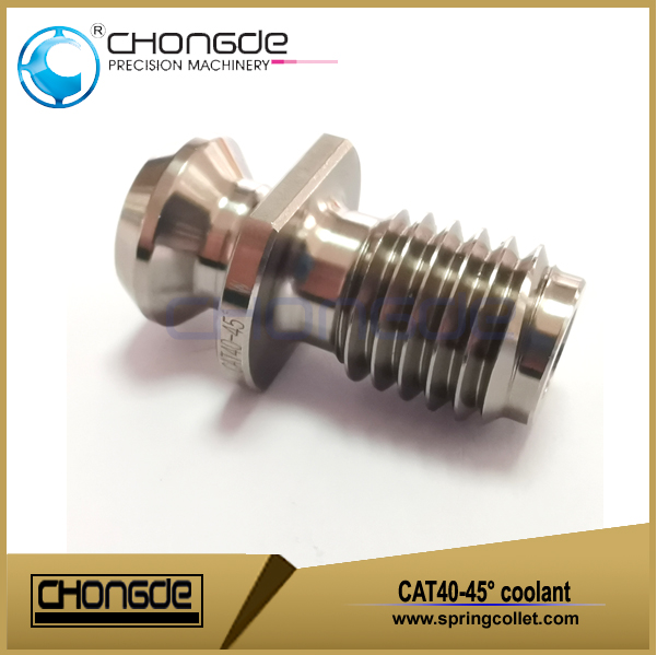 Porta-ferramentas CAT40 45 ° Puxe o parafuso prisioneiro de 5/8 &quot;-11