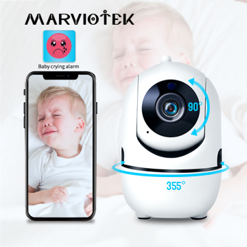 Baby Monitor WiFi Cry Alarm IP Camera WiFi Video Nanny Cam Baby Camera Night Vision Wireless Video Surveillance CCTV Camera 2MP