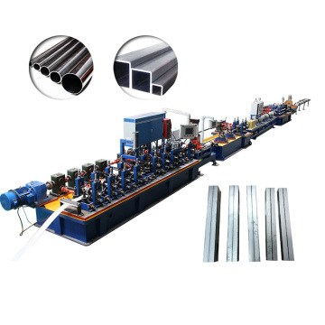 High Frequency Galvanized Stainless Steel Pipe Making Machine