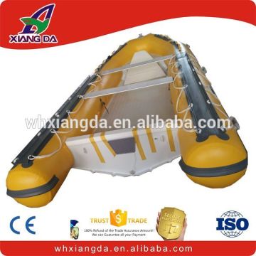 High quality aluminum hull rib motor boat