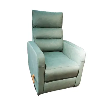 Modern Custom Leather Recliner Single Sofa with Remote Control