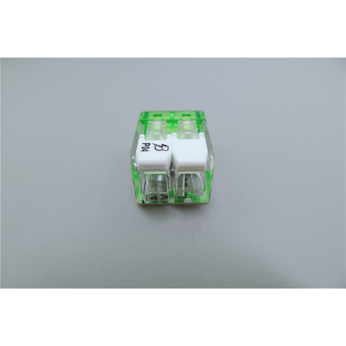 2 broches Conducteur de fil compact Connecteur rapide