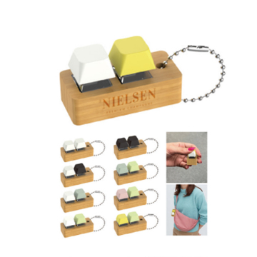 Stress Relief Keyboard Keychain