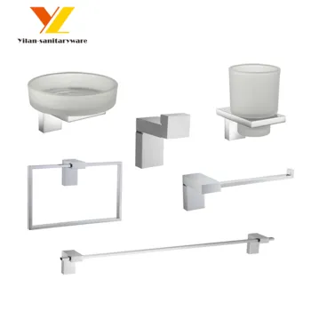 Factory Direct Copper Wall Mount Bathroom Hardware Accessory Set