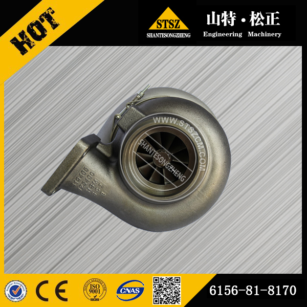 Turbocharger 6156-81-8170 for KOMATSU ENGINE SAA6D125E-3K-8M