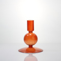 Nordic Mini Handle Colored Glass Candlestick Holder