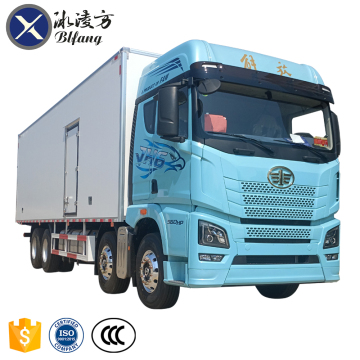 FAW 8x4 560HP 32T Refrigerated Truck for Food Transport - For Sale