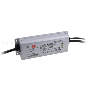 Mean Well ELG-75-C350B-3Y 75W 350mA IP67 Dimmable LED Driver