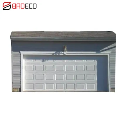 European standard wood grain garage door prices