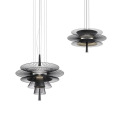 Lugar de lujo Modern Golden Decorative Chandelier Light Sala de estar