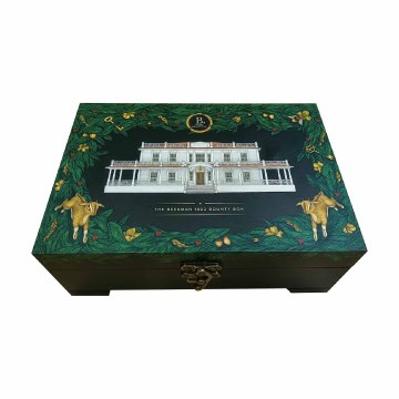 Luxury Black Suitcase Gift Box with 4 feet