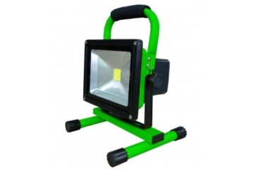 Green 20w 2200/4400mah Portable Led Flood Light 