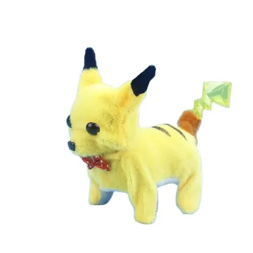 Factory direct sales of children's electric toys leiqiu luminous baby plush toys animal pet elves creative mouse elves