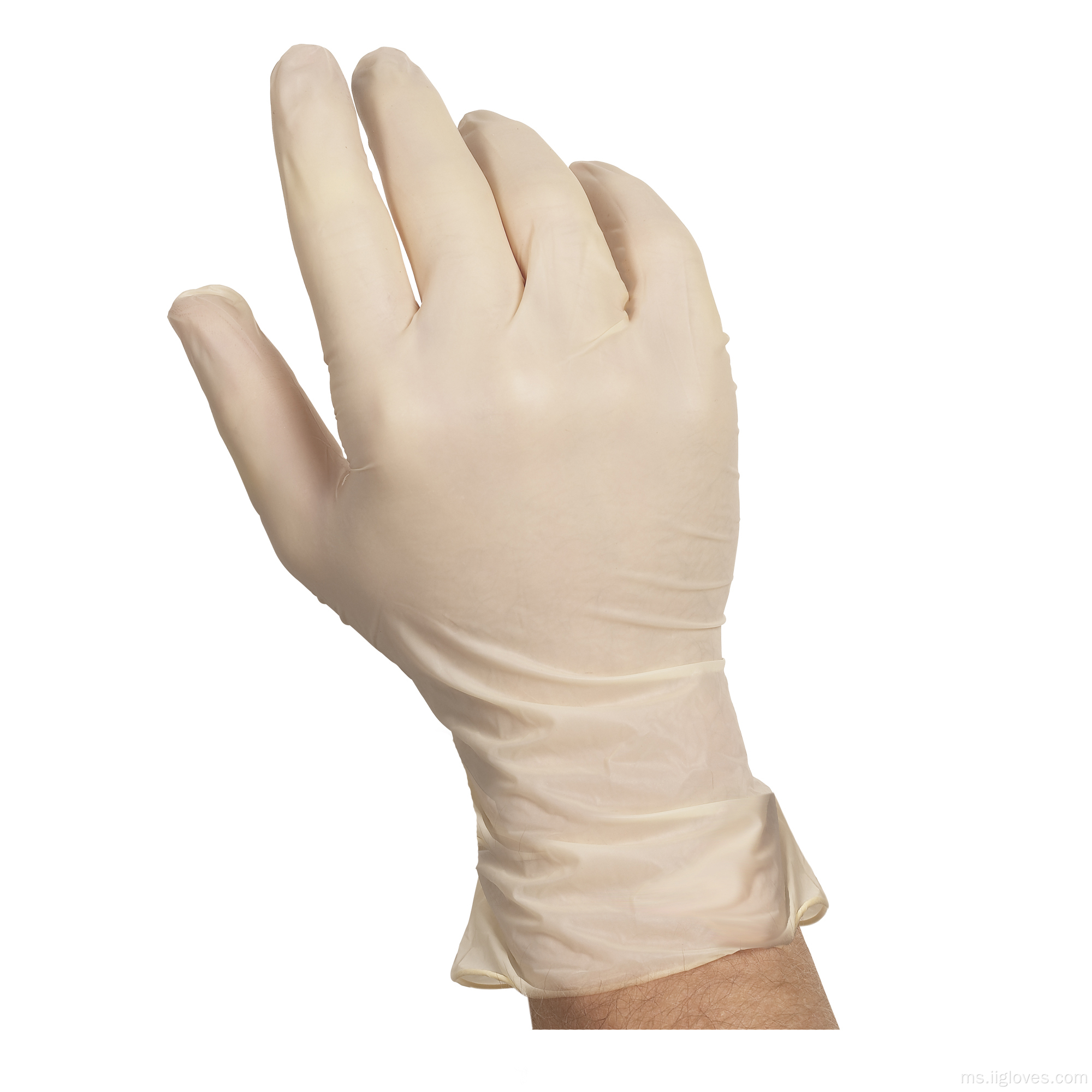Sarung Tangan Tangan Lateks Pemeriksaan Perubatan Kotak Pembedahan