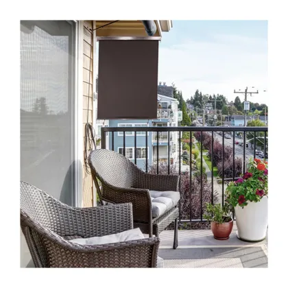 High-Quality Retractable Vertical Awning Curtain for Balcony Shading