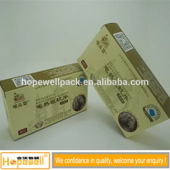 Eco-friendly printing foldable paper box medicines box