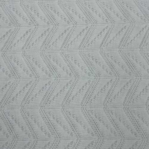 Grov nål dubbel garn jacquard tyg