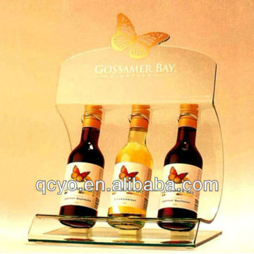 Elegant and pop table wine display/wine display stand from Guangdong factory