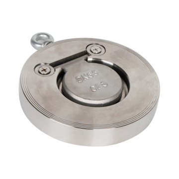Clamp ultra-thin check valve