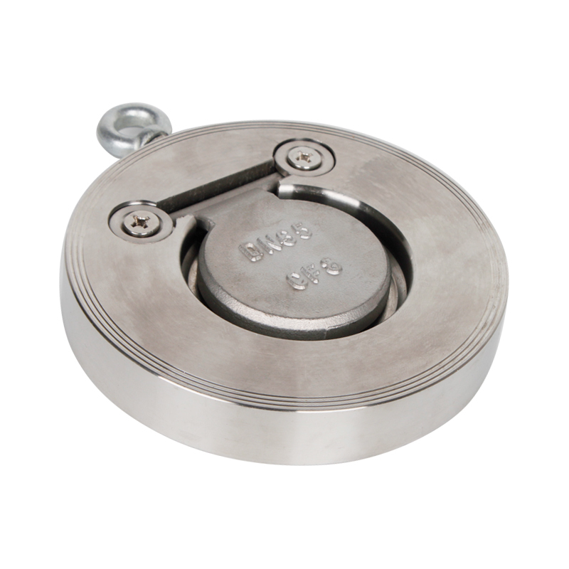 Clamp ultra-thin check valve