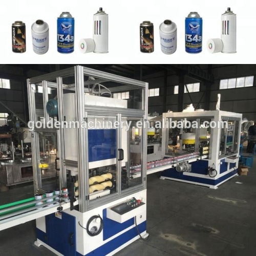 Aerosol Tin Can Production Line Spray Making Machine