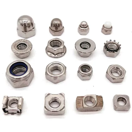 General Industry Friendly Nickel Plating Hex Nut