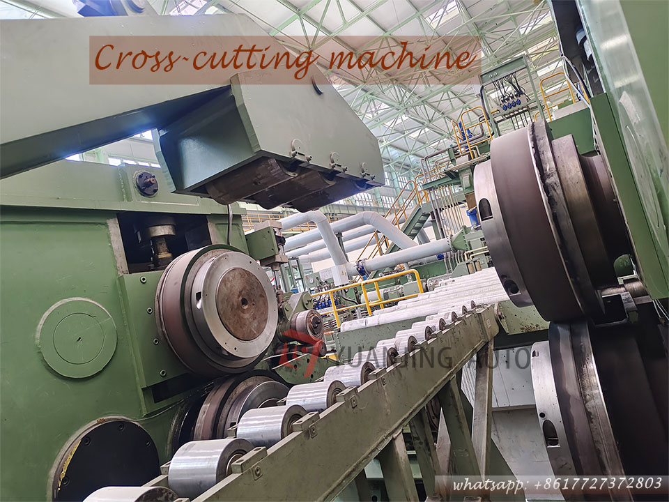 Automated cross cutting machine for Metal Work