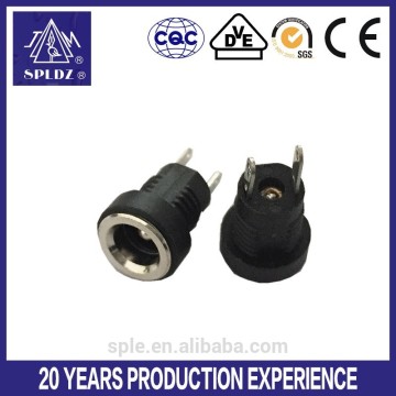 black 5.5/2.5mm dc jack DC-022B