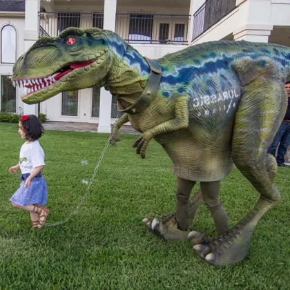 Blue Raptor Suit in Jurassic World