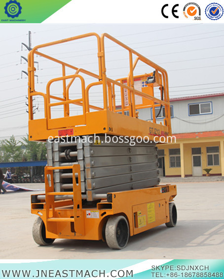 Auto Self Propelled Hydraulic Mobile Platform Scissor Lift