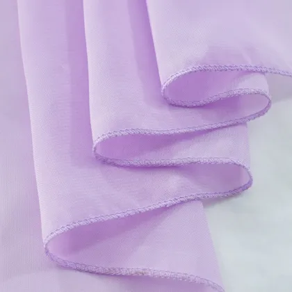 Purple Silky Soft Woven Backdrop Curtain for Wedding Stage Decoration