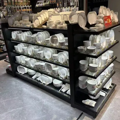 Customizable Supermarket Modern Shelves