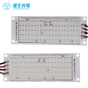 COB Light Source RIRG Solar Street Lamp 3W Green EPistar LED Module Aluminum PCBA