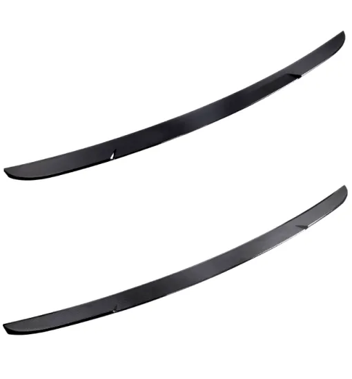 High Quality ABS Boot Spoiler for 2019-2021 Audi A6 C8 - Gloss Black Rear Trunk Spoiler
