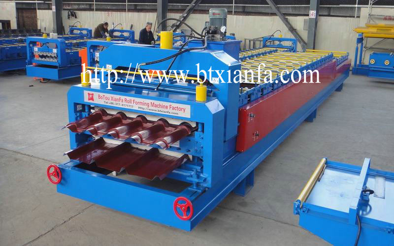 Color Coil Roof Automatic Profile Double Layer Machine