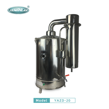 Distiller d&#39;eau en acier inoxydable YAZD-5 / 10/20 YAZD-5WS / 10WS