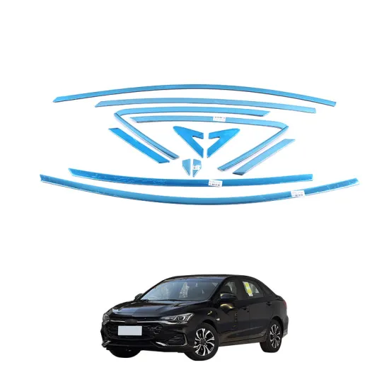 OEM Automotive Stainless Steel Chrome Exterior Accessories for 2019 Chevrolet Monza Window Trim Bright Strips