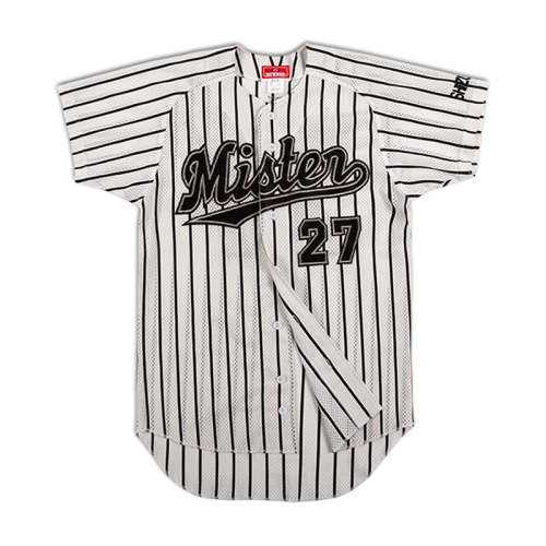 High quality sublimated pinstripe baseball jersey wholesale