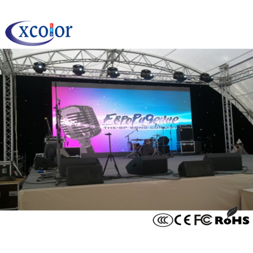 Die Casting Aluminum Cabinet Advertising P4.81 Screen