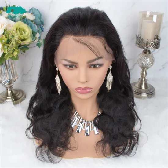 BEST human hair brazilian 360 lace front wigs with baby hair