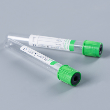 Green Top Sodium Heparin Tube