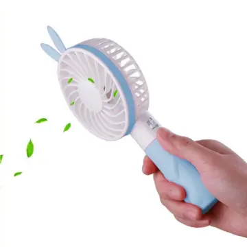 Mini Handheld Portable Rechargerble Cooling Rabbit Fan