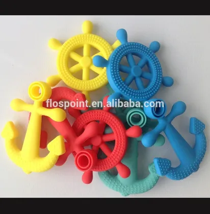 NEW PRODUCTS FDA ANCHOR RATTLE TEETHER MANUFACTURERS, Rattle Teethers Silicone Factory, Rattle Teething Ring