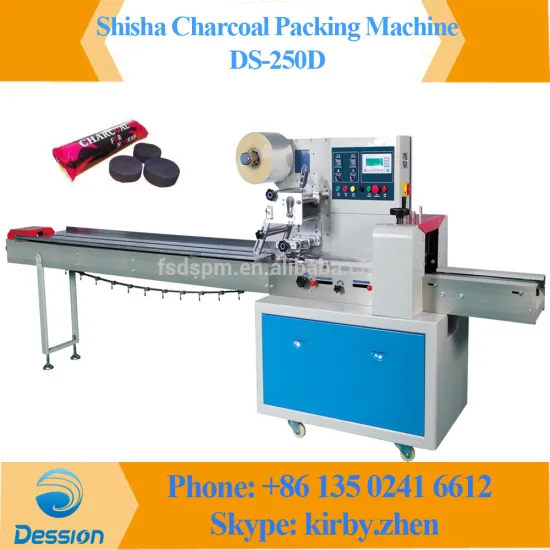 Horizontal Flow Shisha Charcoal Packing Machine