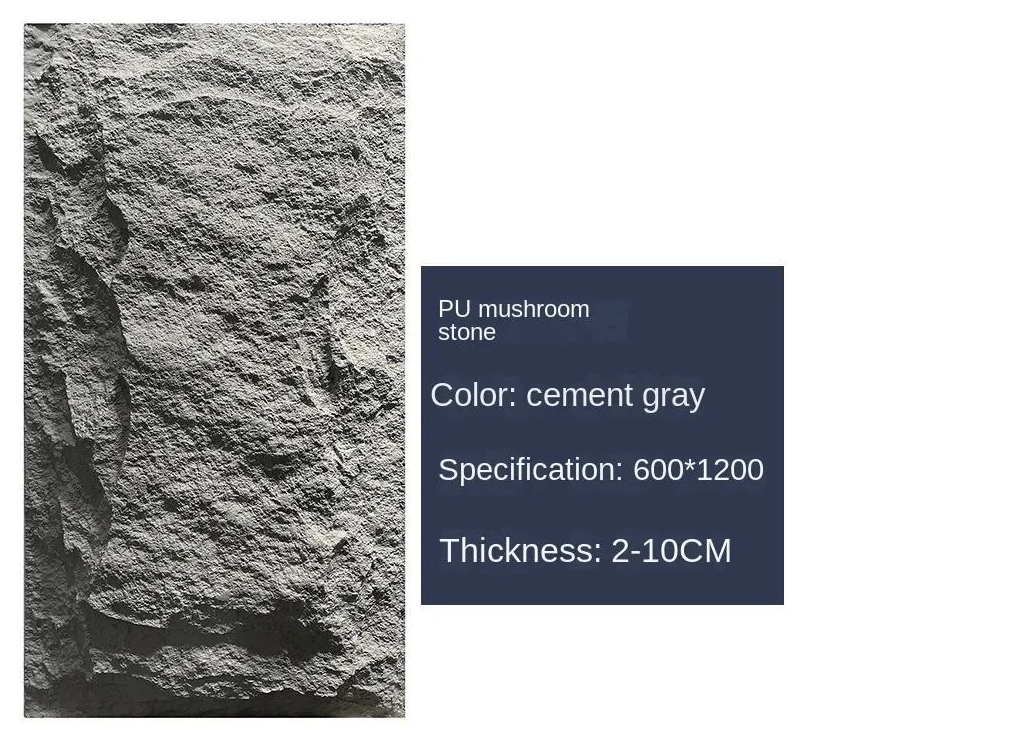 PU Stone Panel Material