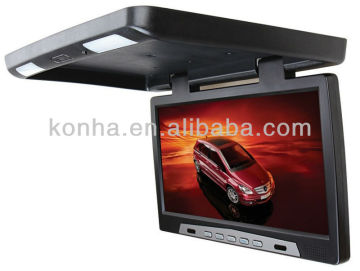 17" Car roof monitor with IR,FM,SD/USB,MP5