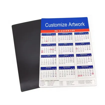 Custom 2024 Manufacturer's Fridge Calendar: Magnetic Calendar with To-Do List for Refrigerator