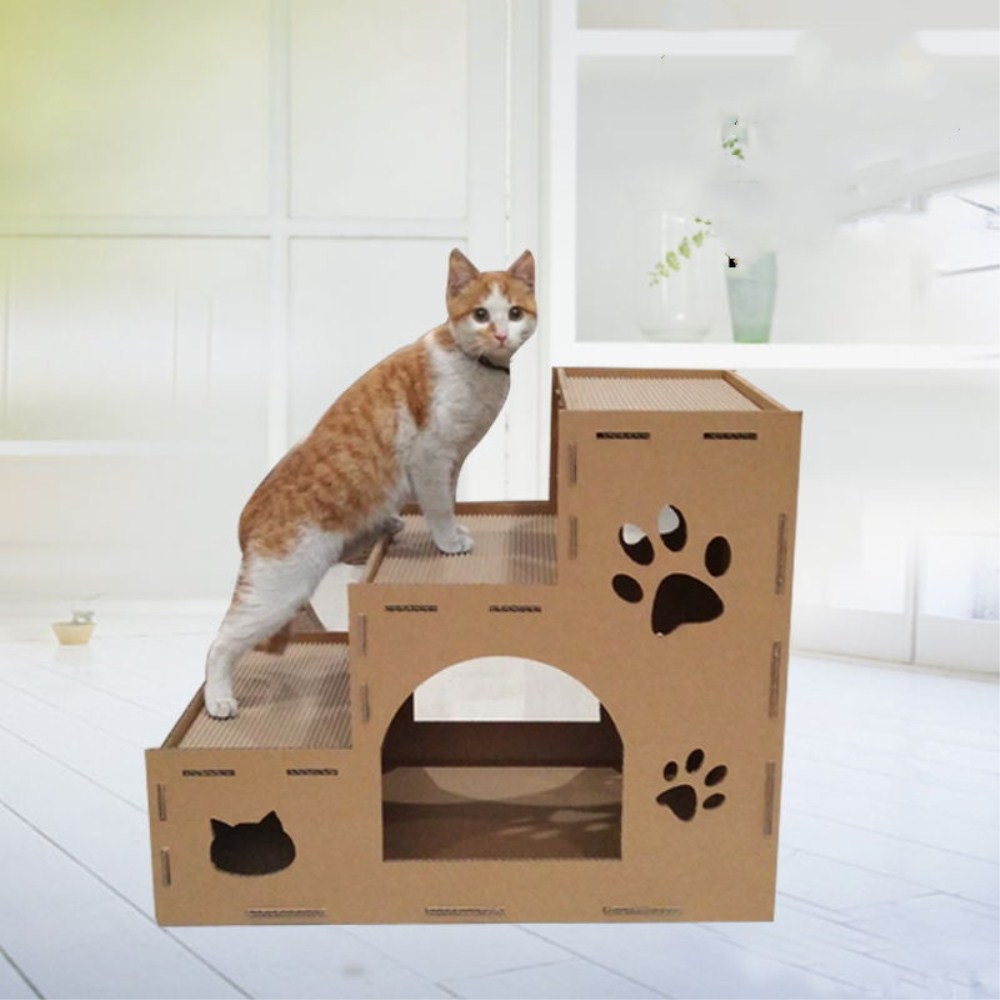 cardboard Cat nest